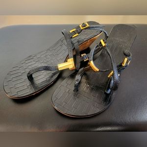 Tory Burch Black Sandals